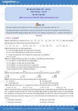 Đề thi giữa kì 1 Hóa 10 Cánh diều - Đề số 6